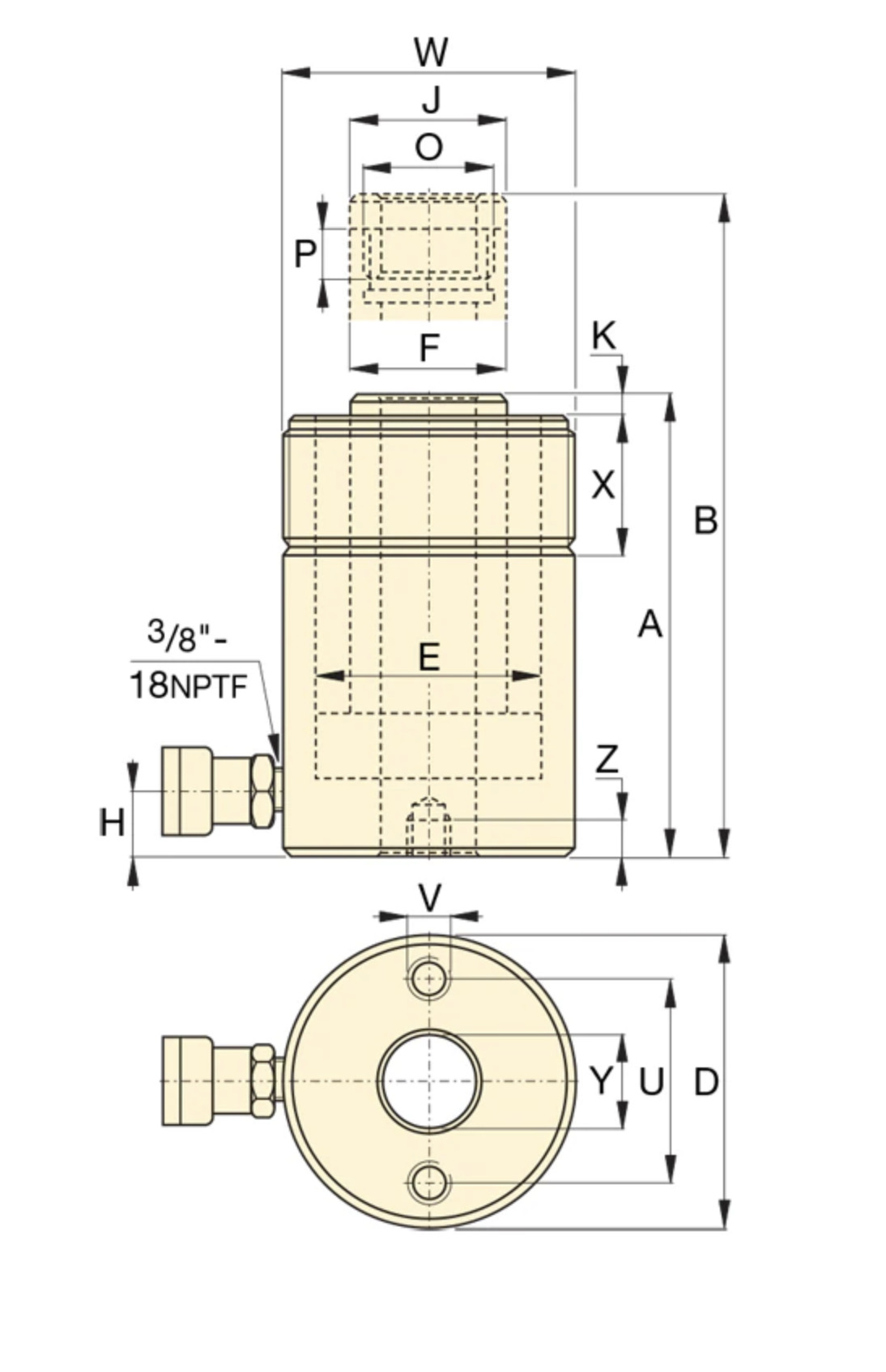 CILINDROS HIDRÁULICOS DE 10 A 100